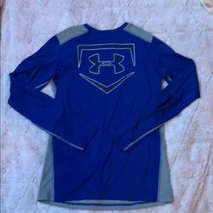 blue under armour long sleeve